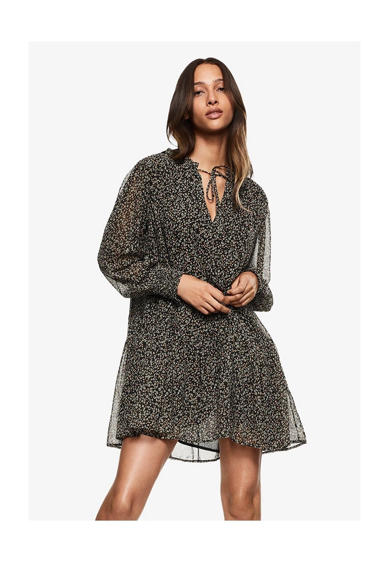 Mango Floral Ruffled Dress 3 Mango Floral Ruffled Dress