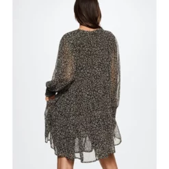 Mango Floral Ruffled Dress 8 Mango Floral Ruffled Dress -Mango popular store mango 7664 6351626 2