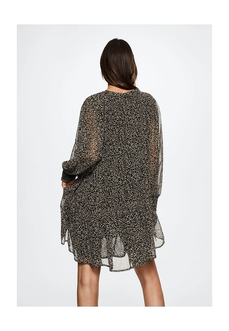 Mango Floral Ruffled Dress 4 Mango Floral Ruffled Dress - Image 2