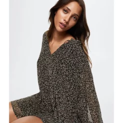 Mango Floral Ruffled Dress 10 Mango Floral Ruffled Dress -Mango popular store mango 7666 6351626 4