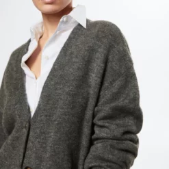 Mango Oversized Cardigan With Buttons -Mango popular store mango 7675 0570036 4