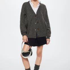 Mango Oversized Cardigan With Buttons -Mango popular store mango 7676 0570036 5