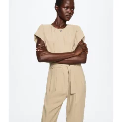 Mango Cut-Out Back Jumpsuit -Mango popular store mango 7686 7930826 5