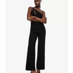 Mango Asymmetric Long Jumpsuit