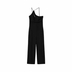 Mango Asymmetric Long Jumpsuit -Mango popular store mango 7705 2250826 6