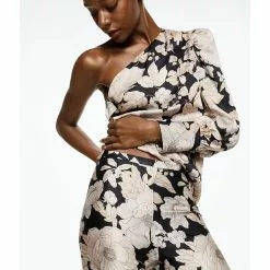 Mango Floral Print Trousers -Mango popular store mango 7711 8840826 3