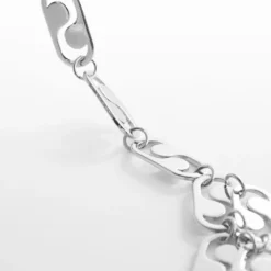 Mango Linked Pendant Necklace -Mango popular store mango 7716 8225146 3