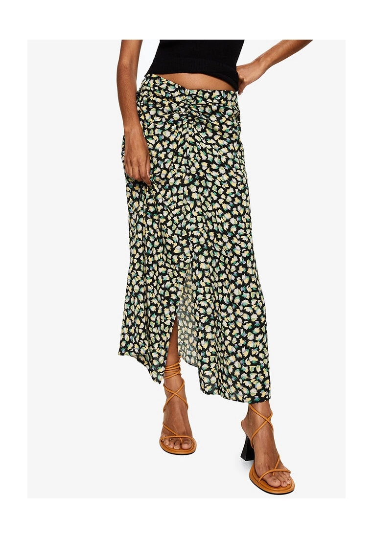 Mango Floral Print Skirt 3 Mango Floral Print Skirt