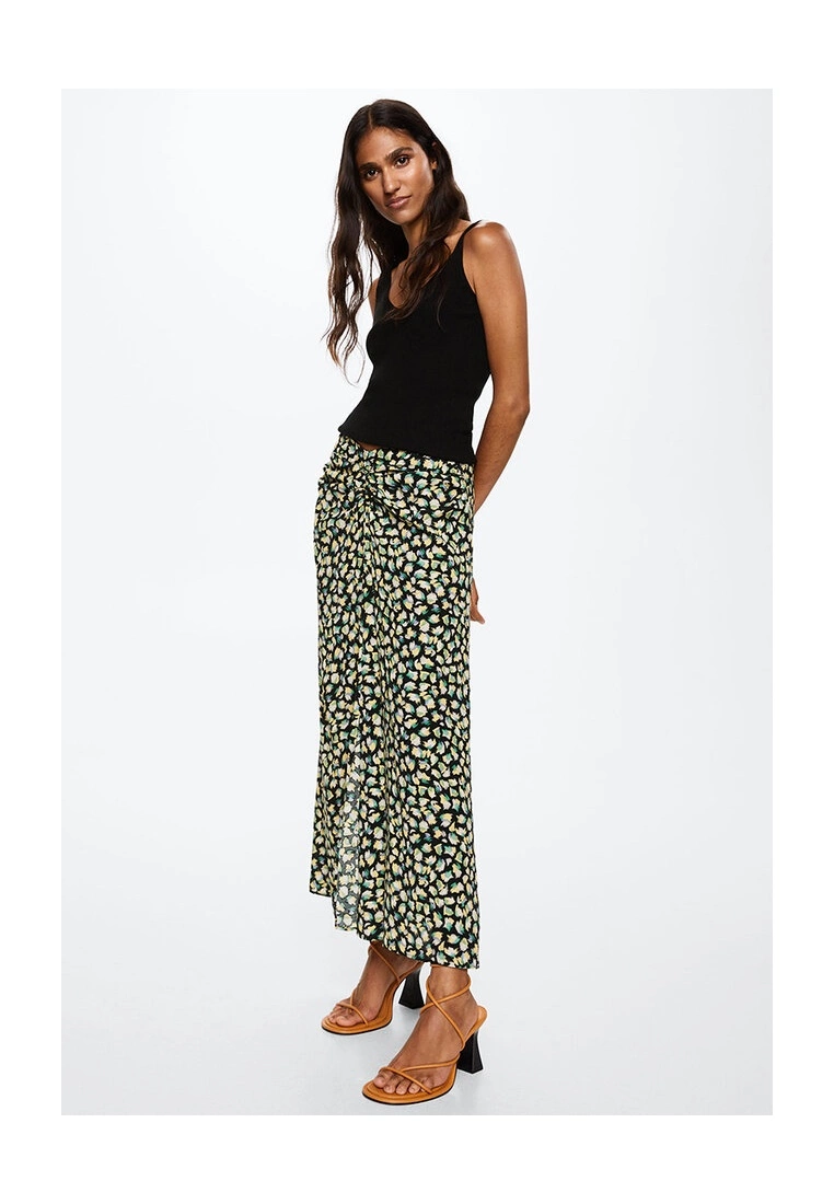 Mango Floral Print Skirt 7 Mango Floral Print Skirt - Image 5