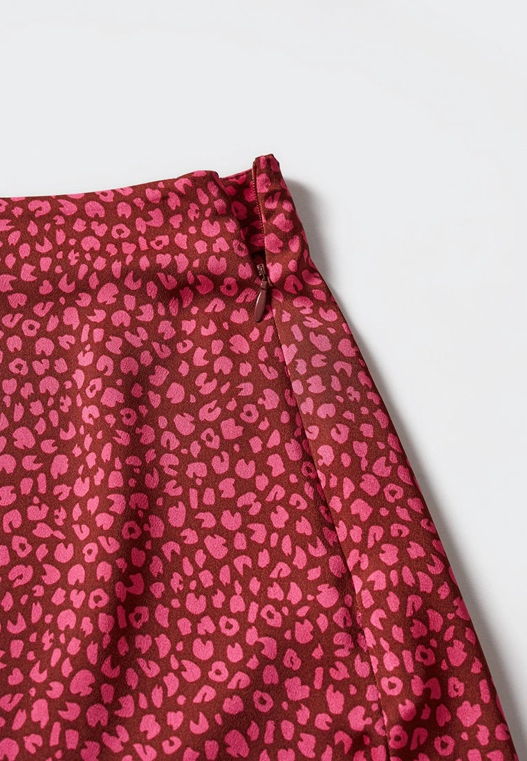Mango Animal Print Mini Skirt 8 Mango Animal Print Mini Skirt - Image 6