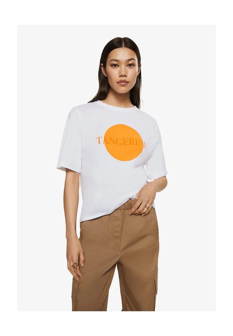 Mango Printed Message T-Shirt 3 Mango Printed Message T-Shirt