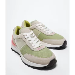 Mango Lace-Up Leather Sneakers 8 Mango Lace-Up Leather Sneakers -Mango popular store mango 7826 9979816 2