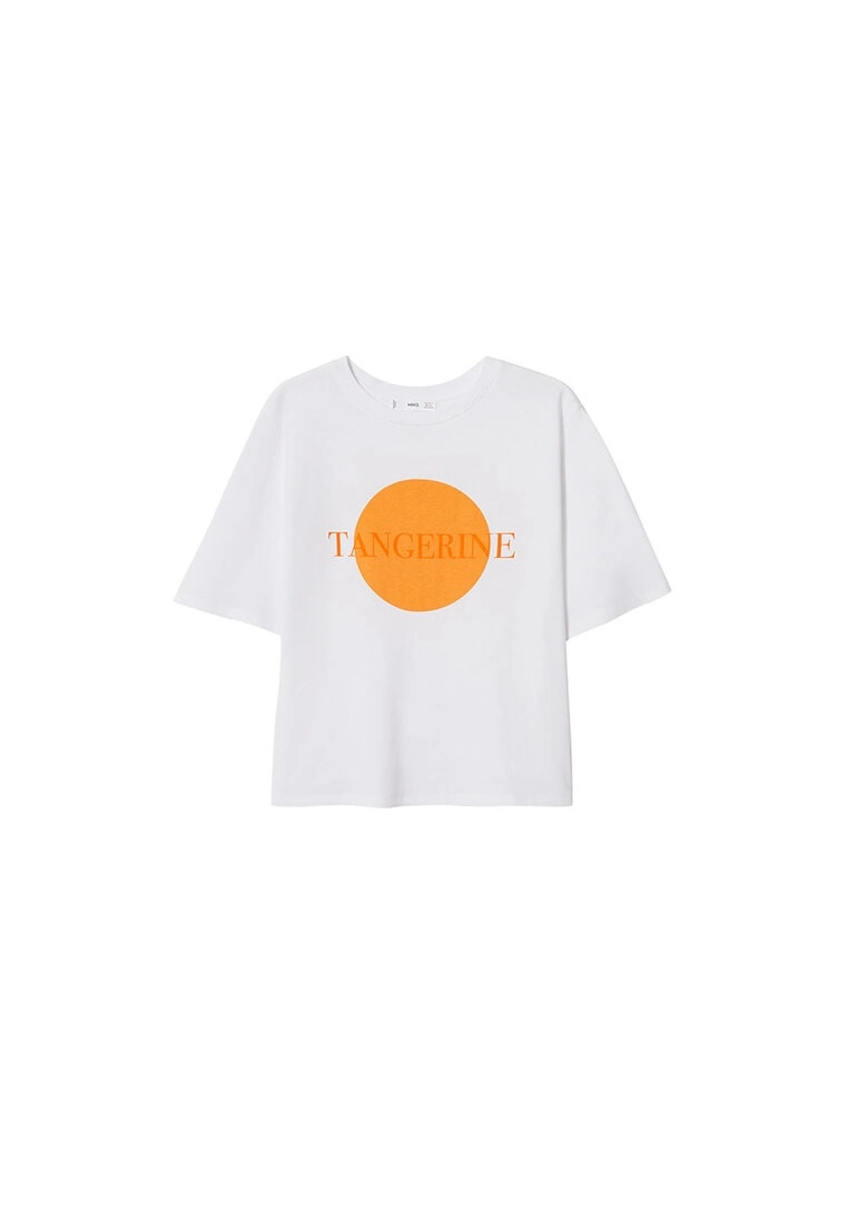 Mango Printed Message T-Shirt 8 Mango Printed Message T-Shirt - Image 6