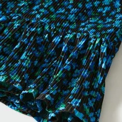 Mango Printed Pleated Blouse -Mango popular store mango 7837 4080036 4