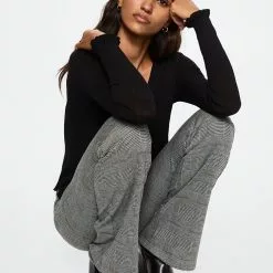 Mango Printed Flared Trousers -Mango popular store mango 7848 5071036 3