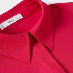 Mango Buttoned Flowy Shirt -Mango popular store mango 7849 9898036 5