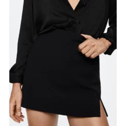 Mango Slit Hem Skirt -Mango popular store mango 7862 1969816 3
