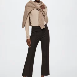 Mango Kick Flare Checkered Pants 11 Mango Kick Flare Checkered Pants -Mango popular store mango 7869 2698036 5