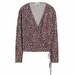 Mango Wrap V-Neckline Top -Mango popular store mango 7871 6371036 7