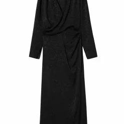 Mango Satin Floral Jacquard Dress -Mango popular store mango 7882 2898036 6