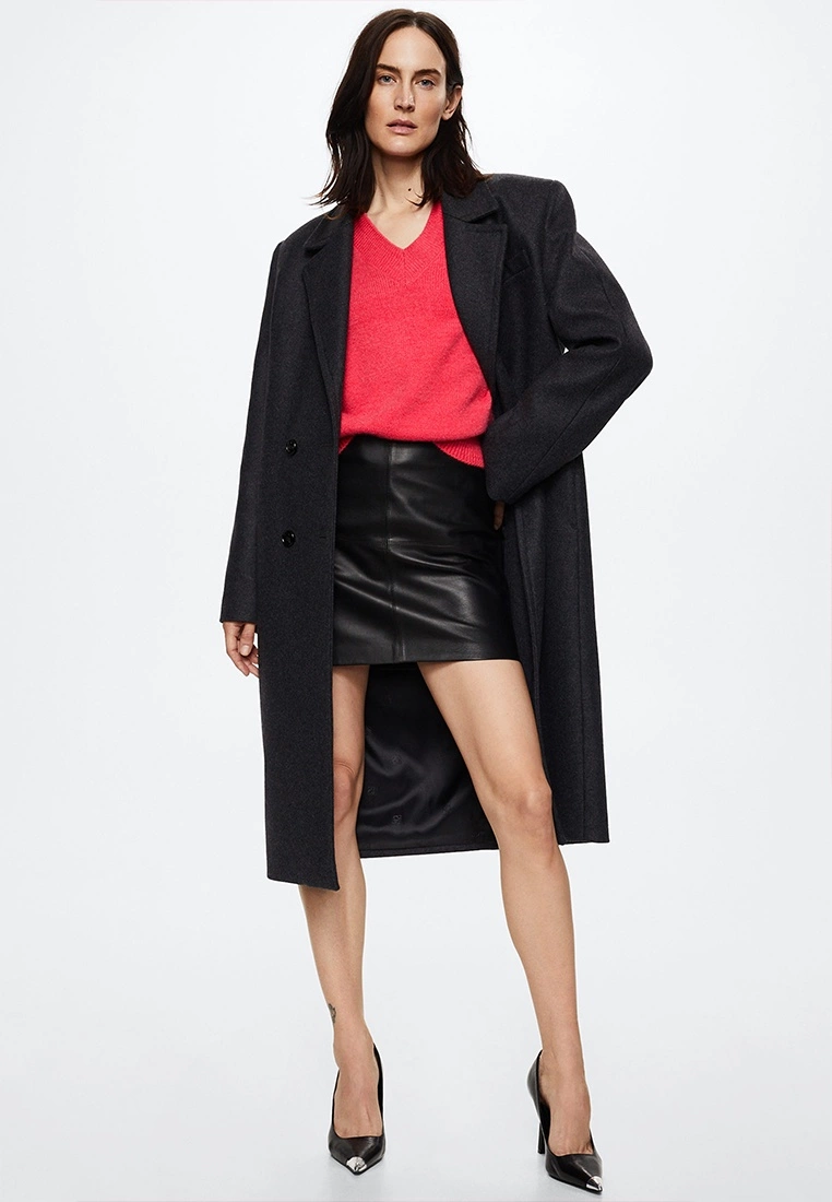 Mango V-Neck Knit Sweater 6 Mango V-Neck Knit Sweater - Image 4