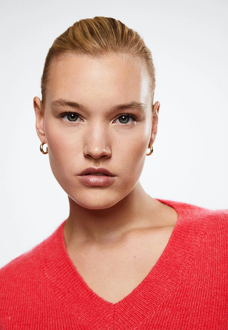 Mango V-Neck Knit Sweater 8 Mango V-Neck Knit Sweater - Image 6