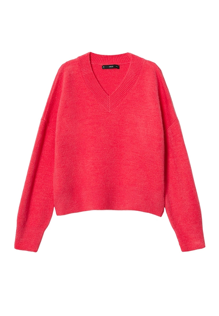 Mango V-Neck Knit Sweater 10 Mango V-Neck Knit Sweater - Image 8