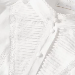 Mango Lace Detail Blouse -Mango popular store mango 7892 5131136 6