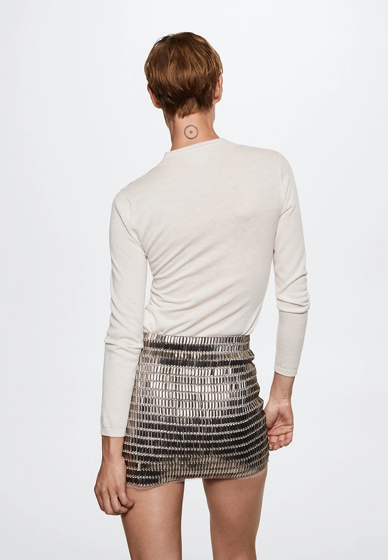 Mango High Collar Wool Sweater 4 Mango High Collar Wool Sweater - Image 2