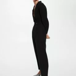 Mango Long Jumpsuit With Lapels -Mango popular store mango 7895 8798036 5