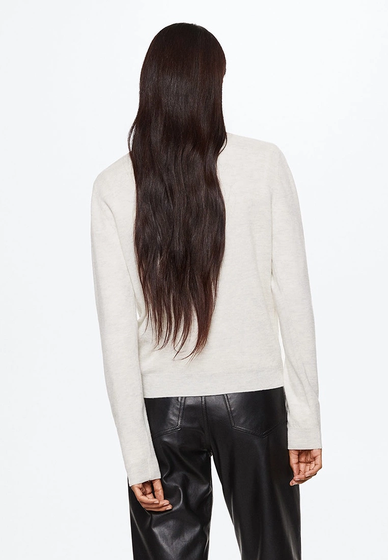 Mango High Collar Wool Sweater 4 Mango High Collar Wool Sweater - Image 2