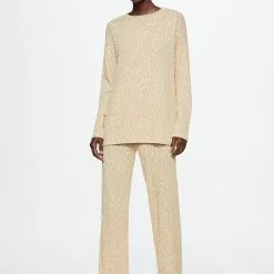 Mango Textured Knit Pants 11 Mango Textured Knit Pants -Mango popular store mango 7902 4621136 5