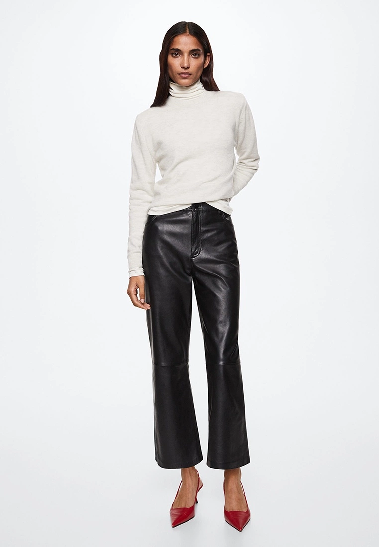 Mango High Collar Wool Sweater 7 Mango High Collar Wool Sweater - Image 5