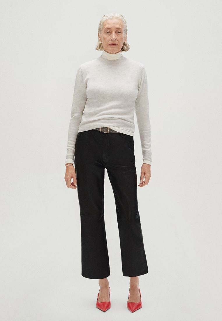 Mango High Collar Wool Sweater 8 Mango High Collar Wool Sweater - Image 6