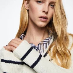 Mango V-Neckline Oversize Sweater -Mango popular store mango 7918 8009036 6