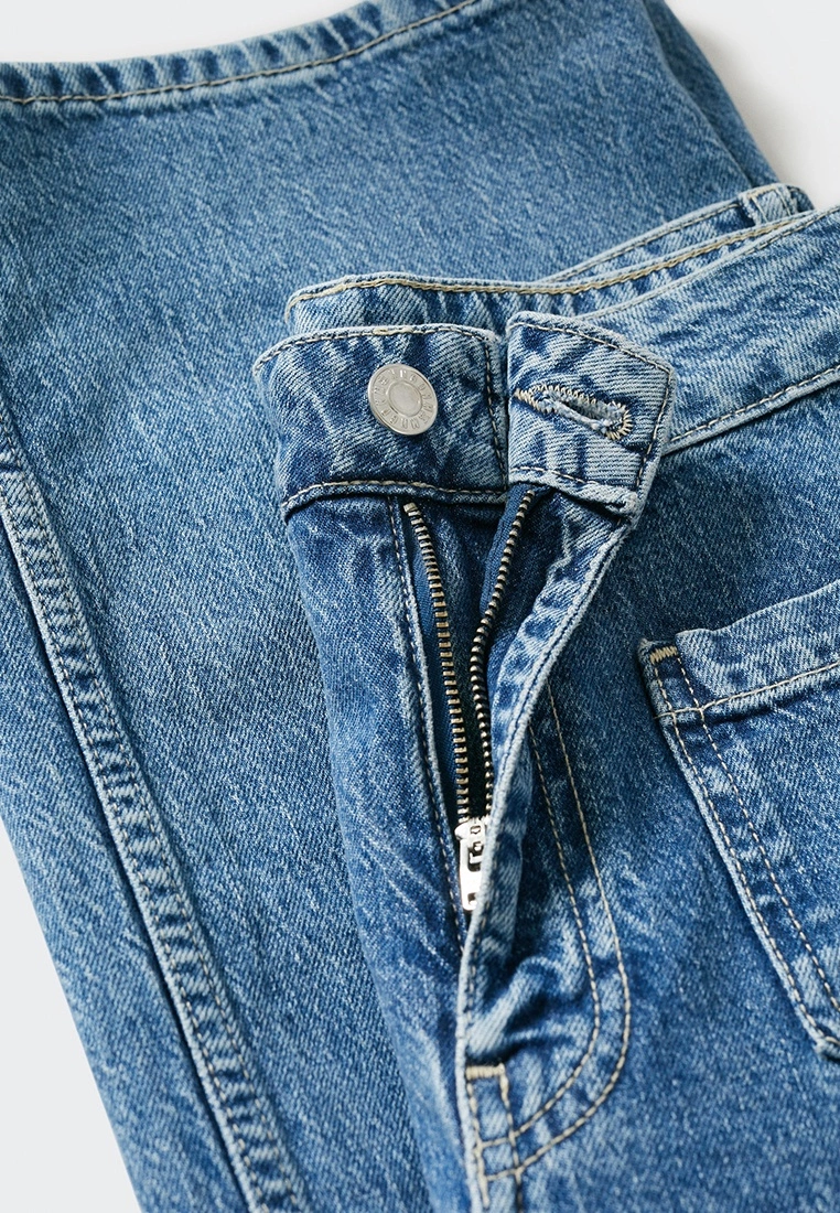 Mango Wide-Leg Jeans With Pockets 7 Mango Wide-Leg Jeans With Pockets - Image 5