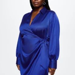 Mango Flowy Shirt Dress -Mango popular store mango 7930 6621136 2