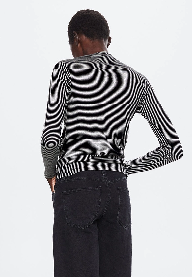 Mango Perkins Neck Long-Sleeved Top 4 Mango Perkins Neck Long-Sleeved Top - Image 2