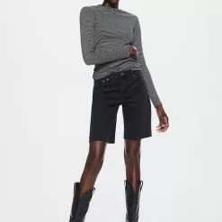 Mango Perkins Neck Long-Sleeved Top 14 Mango Perkins Neck Long-Sleeved Top -Mango popular store mango 7931 1860036 5