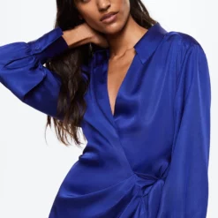 Mango Flowy Shirt Dress -Mango popular store mango 7931 6621136 4