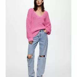 Mango Openwork Knit Sweater -Mango popular store mango 7933 3405626 6