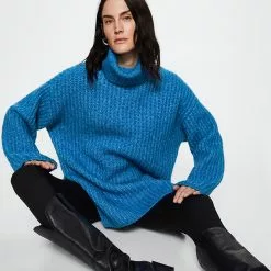 Mango Oversized Perkins Neck Sweater 12 Mango Oversized Perkins Neck Sweater -Mango popular store mango 7944 7721136 5