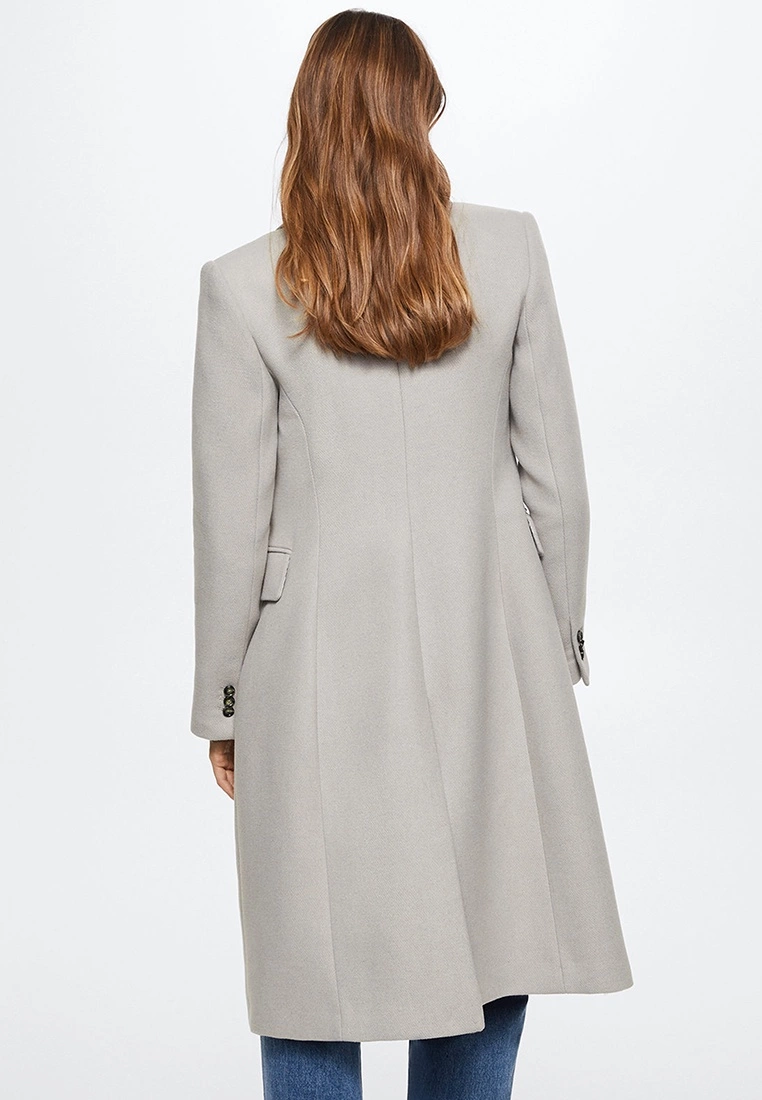 Mango Tailored Wool Coat 4 Mango Tailored Wool Coat - Image 2