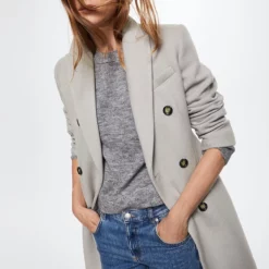 Mango Tailored Wool Coat 12 Mango Tailored Wool Coat -Mango popular store mango 7948 9698036 4