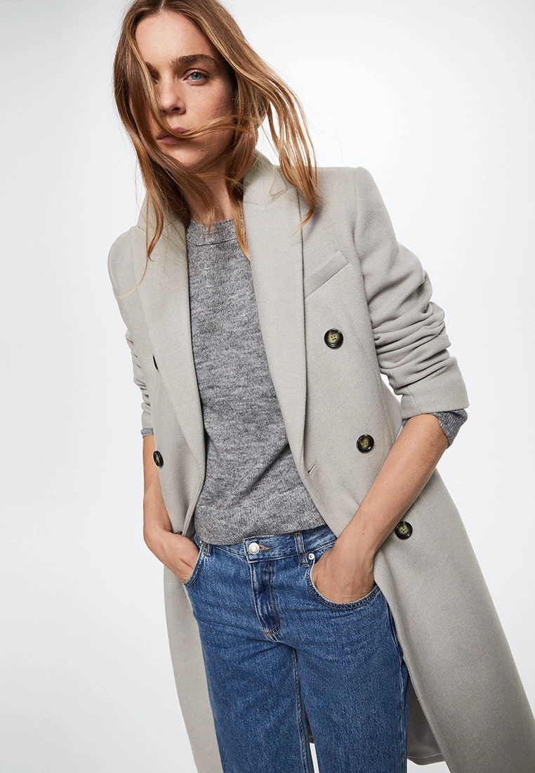 Mango Tailored Wool Coat 6 Mango Tailored Wool Coat - Image 4