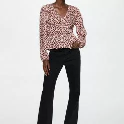 Mango Printed Pleated Blouse 13 Mango Printed Pleated Blouse -Mango popular store mango 7950 4660036 6