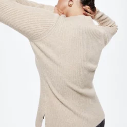 Mango Shiny Ribbed Sweater -Mango popular store mango 7951 9798036 6