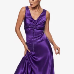 Mango Ruched Detail Top