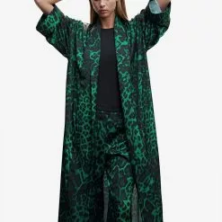 Mango Animal Print Caftan