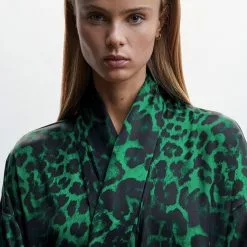 Mango Animal Print Caftan -Mango popular store mango 7961 9598036 3